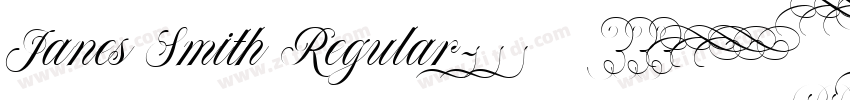 Janes Smith Regular字体转换